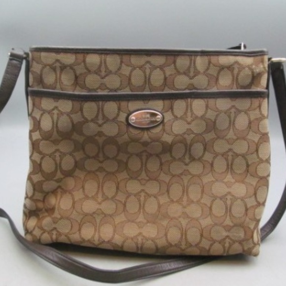 Coach Handbags - Authentic COACH Signature Crossbody